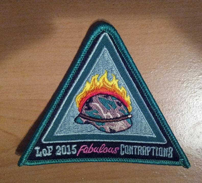 Flame Mohawk - Patch